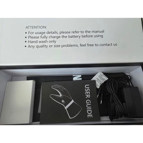 Savior Heat Heated Gloves M/L Rechargeable Winter Ski Snow Hiking S-18 - Picture 6 of 11